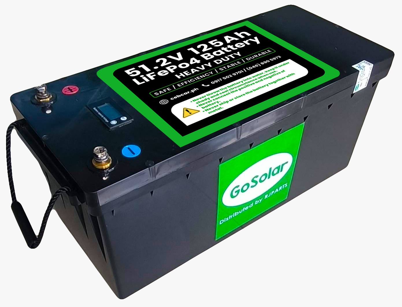 GOSOLAR 51.2V 125Ah Lithium Battery